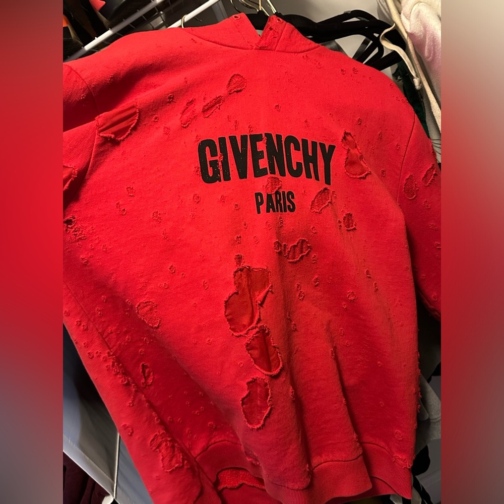 GIVENCHY SHOT GUN HOODY